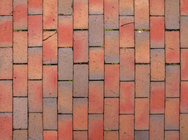 Red cobblestone background — Stock Photo, Image