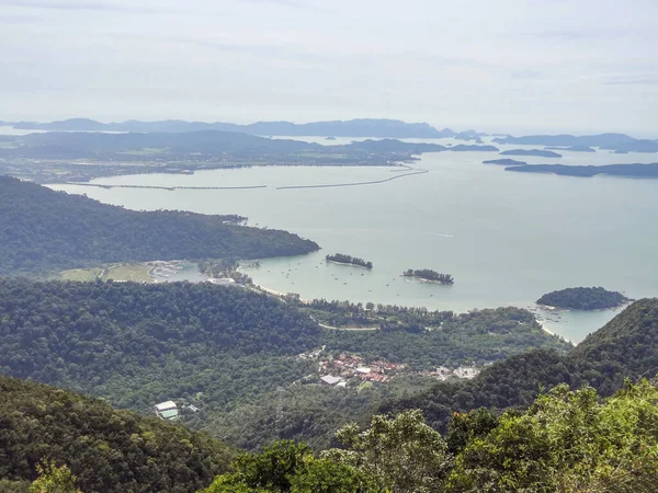 Paisagem costeira em Lankawi — Fotografia de Stock