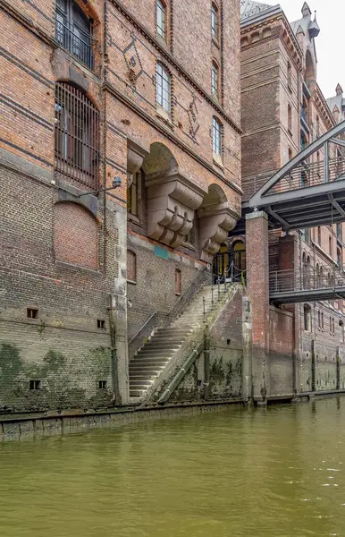 Speicherstadt em Hamburgo — Fotografia de Stock