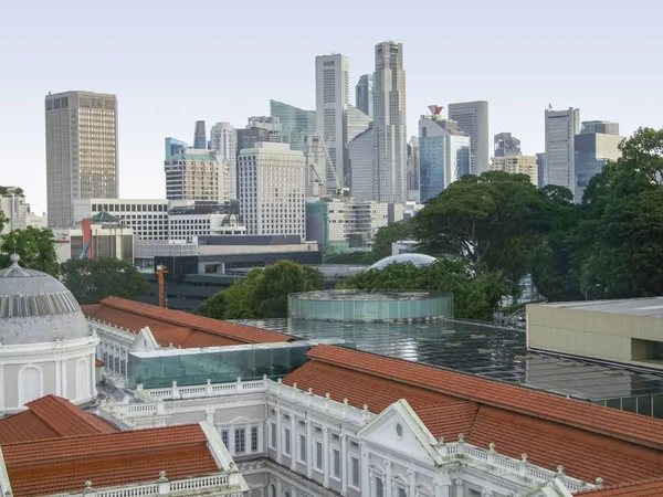 Linha do horizonte de Singapura — Fotografia de Stock