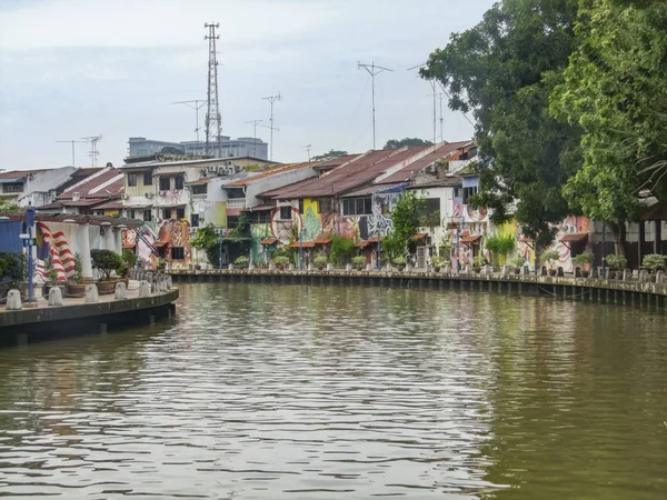 Malacca City na Malásia — Fotografia de Stock