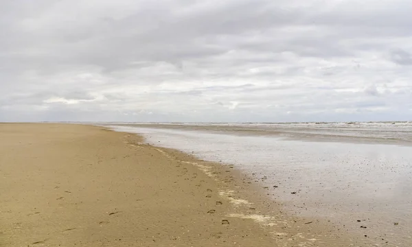 Beach scenery at Spiekeroog — Stock Photo, Image