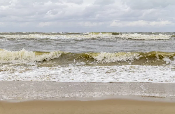 Paisaje de playa en Spiekeroog — Foto de Stock