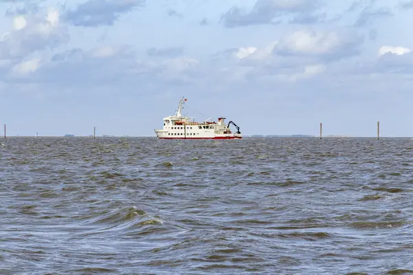 Fähre in der Nordsee — Stockfoto