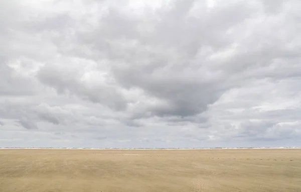 Spiekeroog 'daki plaj manzarası — Stok fotoğraf