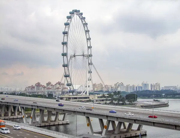 Singapore uitzicht op de stad — Stockfoto