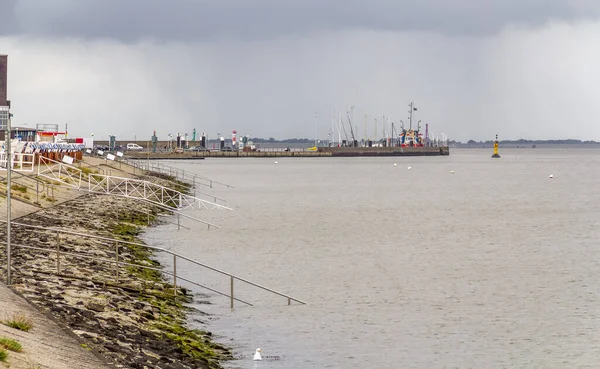 Paisagem costeira em torno de Wilhelmshaven — Fotografia de Stock