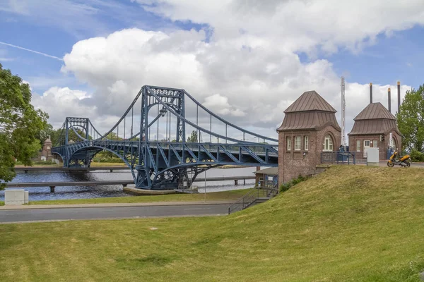 Wilhelmshaven Kaiser Wilhelm Bridge Północnych Niemczech — Zdjęcie stockowe