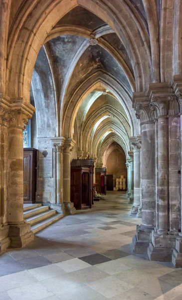 Scenérie Uvnitř Baziliky Saint Maurices Epinal Hlavní Město Departementu Vosges — Stock fotografie