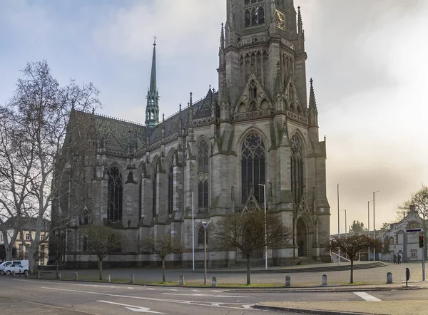 Меморіальна Церква Протестанції Шпаєр Німеччина — стокове фото