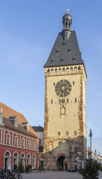 Puerta Vieja Llamada Altpoertel Speyer Alemania — Foto de Stock