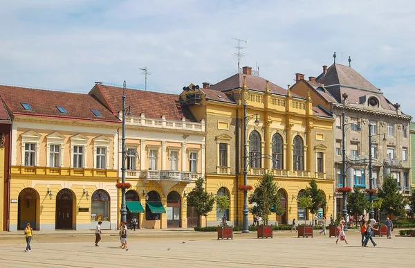 Piac Street - Debrecen, Hungría — Foto de Stock