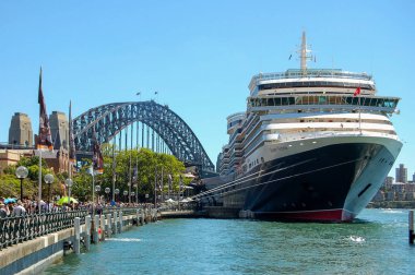 Queen Victoria Cruise & Harbour Bridge - Sydney clipart