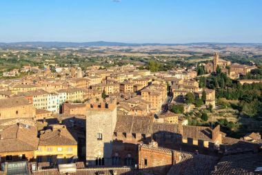 Faccianote - Siena görünümünden