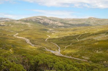 Charlotte Pass - Thredbo görünümünden