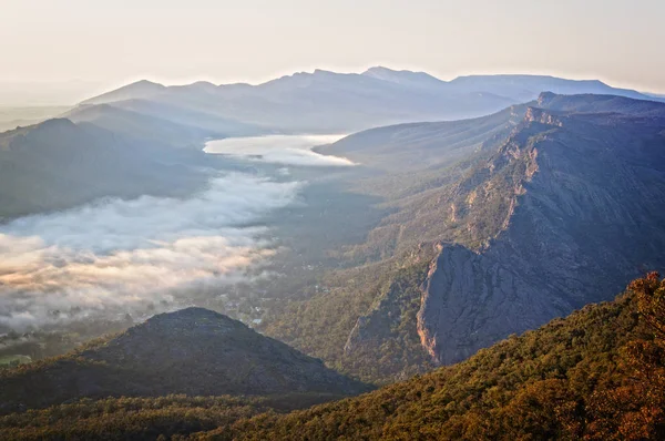 Sunrise 0ver los Grampians — Foto de Stock