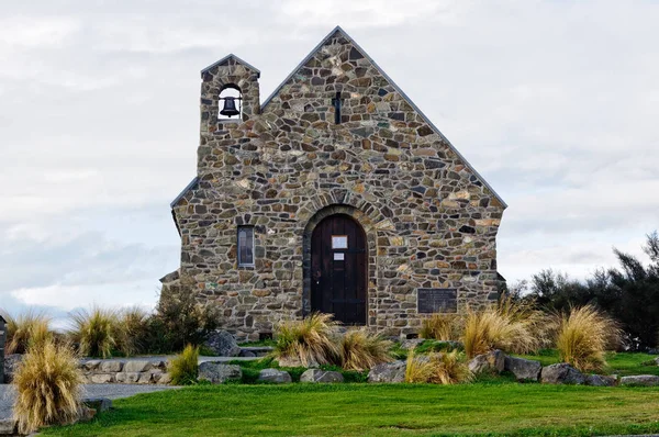 Kostel dobrého pastýře - jezero Tekapo — Stock fotografie