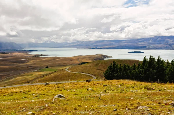 Lake Tekapo - déli-sziget — Stock Fotó