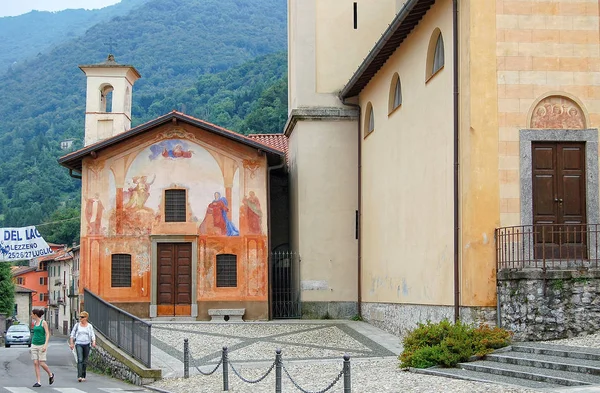 Oratorio di Santa Marta - Lezzeno — 스톡 사진