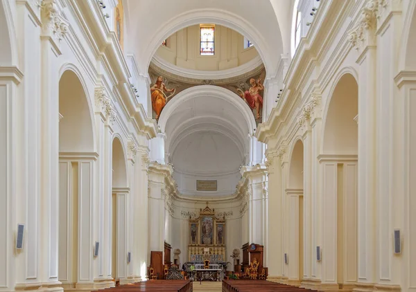 Interior de la Catedral - Noto — Foto de Stock
