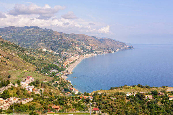 View from Teatro Greco - Taormina