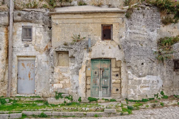 Cave dwellings - Matera — Stock Photo, Image