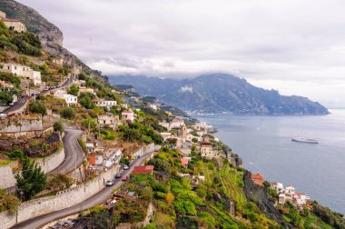 Amalfi'da serpantin