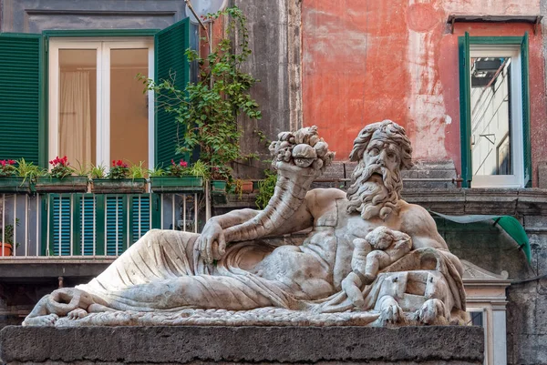 Statue du Dieu du Nil - Napoli — Photo