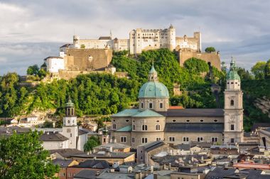 Kapuzinerkloster - Salzburg görünümünden