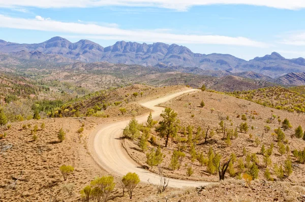 Bunyeroo Road - Wilpena Funt — Zdjęcie stockowe