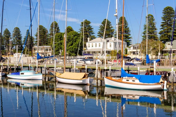 Na ukotvení - Port Fairy — Stock fotografie