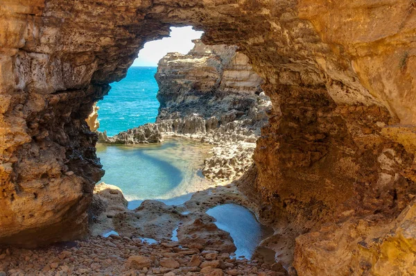 A barlang - Port Campbell — Stock Fotó