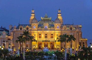 Gece - Monaco, Monte Carlo Casino