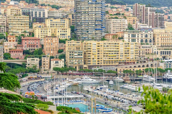 Вид из Монако-Вилле — стоковое фото