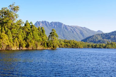 Göl Rosebery Tasmania West Coast bölgesinde