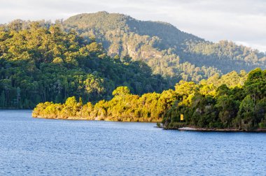 Göl Rosebery Tasmania West Coast bölgesinde