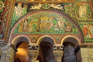 Byzantine mosaics - Ravenna clipart