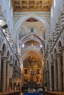 İç katedral - Pisa