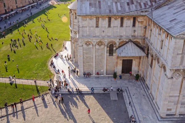 Campo de los Milagros desde arriba - Pisa — Foto de Stock