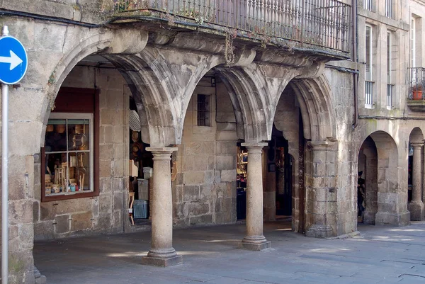 Cantón do Toural - Santiago de Compostela — Foto de Stock