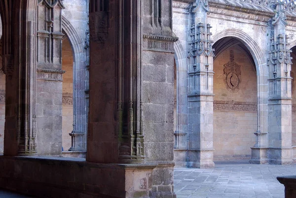 Claustro - Santiago de Compostela — Foto de Stock