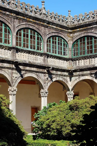 Cortile Santiago de Compostela — Foto Stock