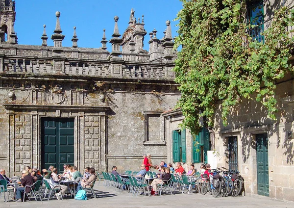 Praza da Quintana de Vivos - Santiago de Compostela — Stockfoto