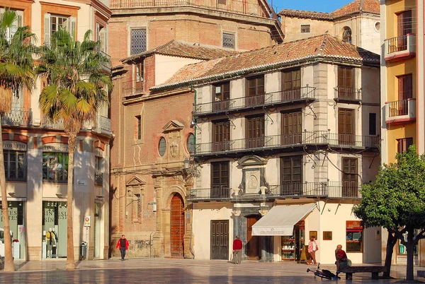 Plaza de la Constitución - Málaga — Foto de Stock