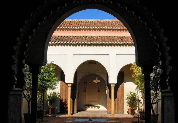 Cortile degli Aranci - Malaga — Foto Stock