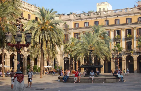 Plaza Real - Barcelona — Foto de Stock