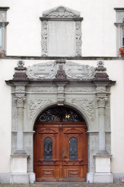 Porta do velho arsenal - Schaffhausen — Fotografia de Stock