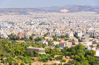 Beule kapısı görünümüne Akropol - Atina