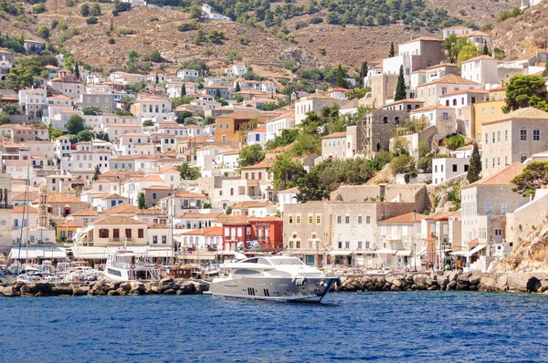 Approaching Hydra - Saronic Islands — Stock Photo, Image