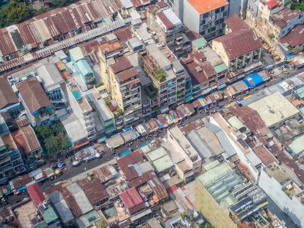 Barrio denso - Ciudad Ho Chi Minh — Foto de Stock